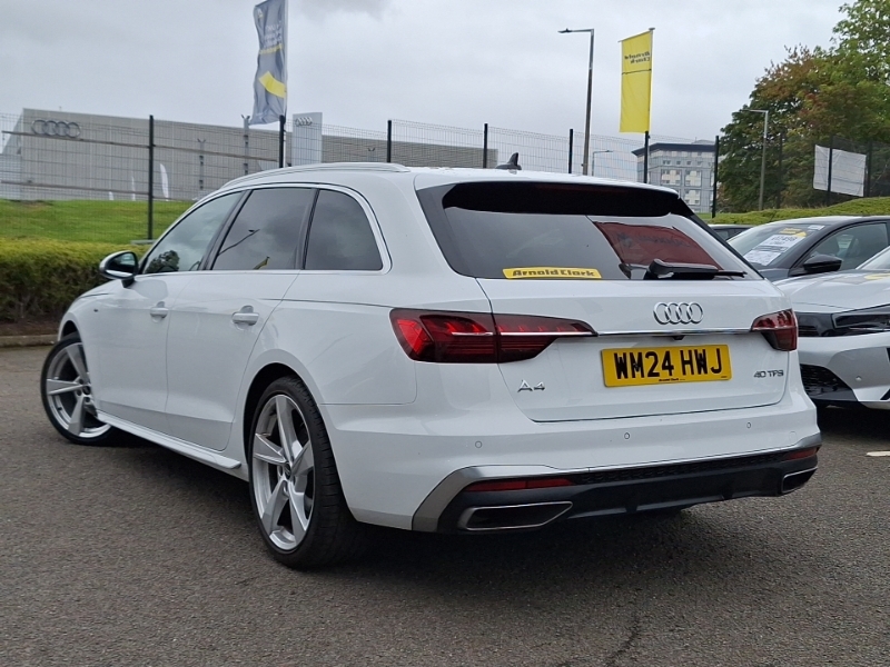 Audi A4 40 Tfsi 204 S Line S Tronic White #2