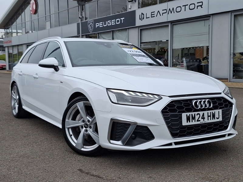 Audi A4 40 Tfsi 204 S Line S Tronic White