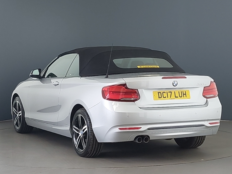 BMW 2 Series 220D Sport Nav DC17LUH Silver #2