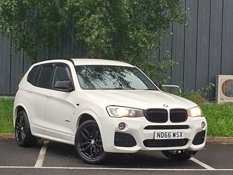 BMW X3 Xdrive20d M Sport Step White