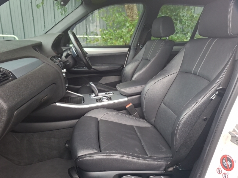 BMW X3 Xdrive20d M Sport Step White #5