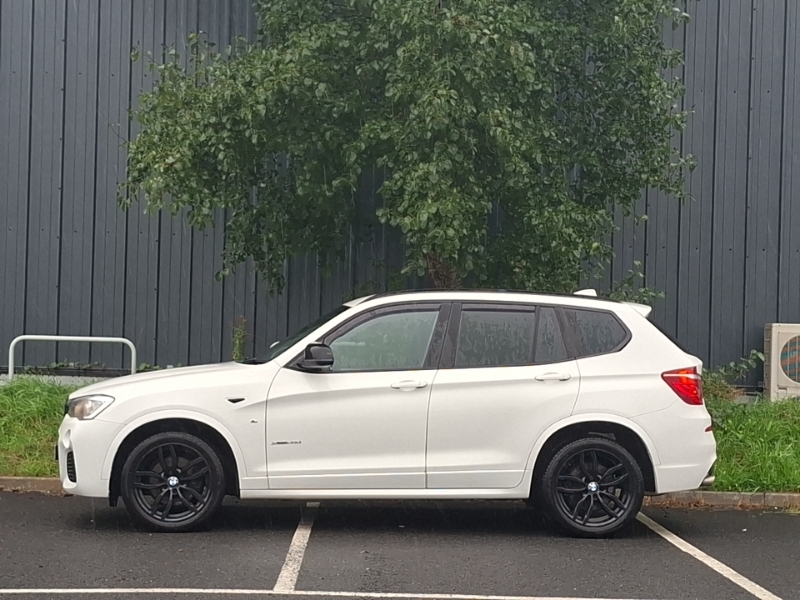 BMW X3 Xdrive20d M Sport Step White #4