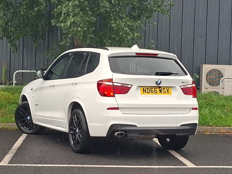 BMW X3 Xdrive20d M Sport Step White #2