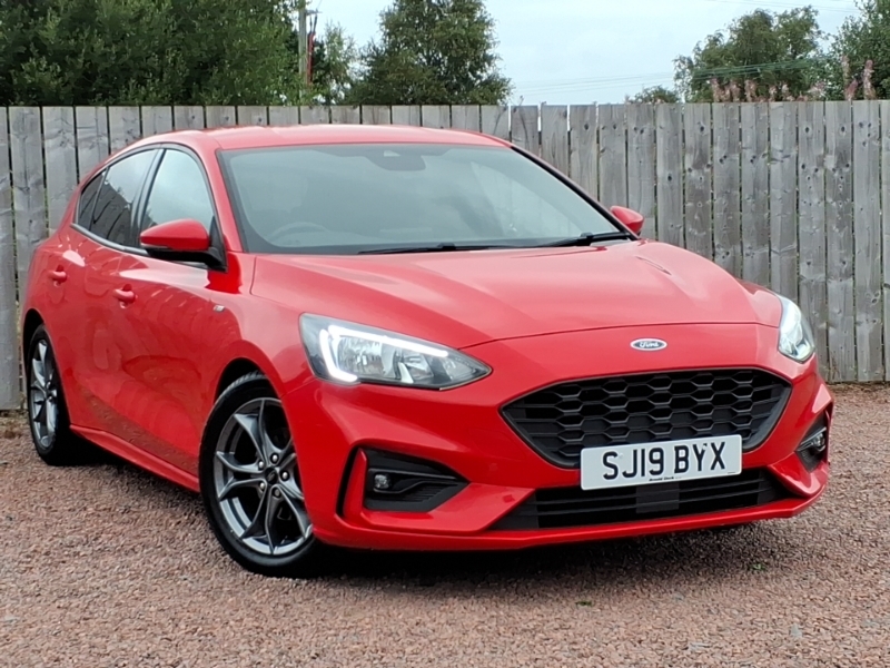 Ford Focus 1.0T Ecoboost St Line Hatchback Blue #1
