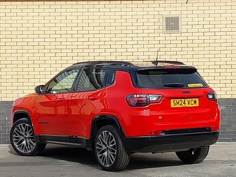 Jeep Compass 1.5 T4 E-torque Hybrid Altitude Dct Red #2