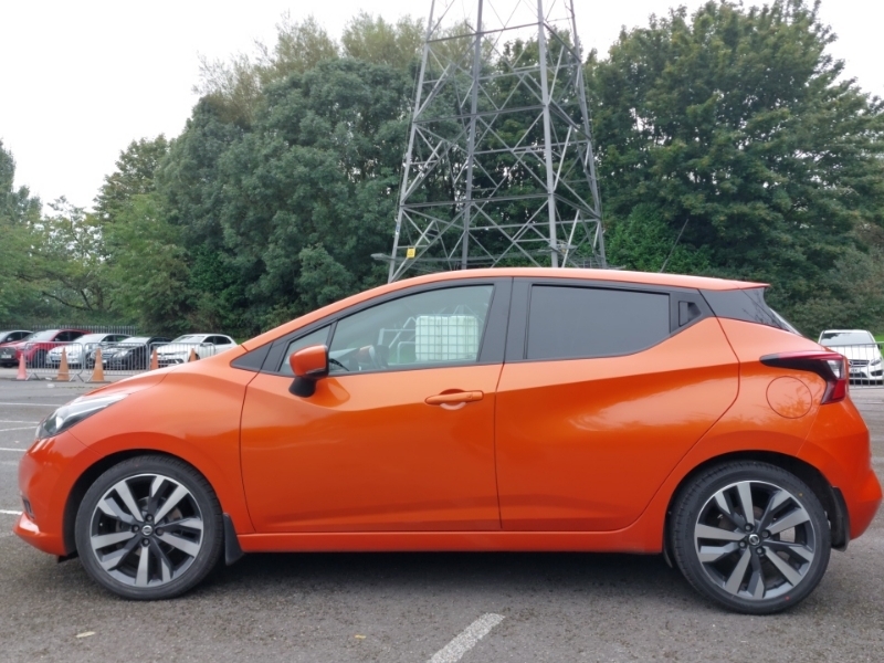Nissan Micra 1.5 Dci Tekna Orange #4