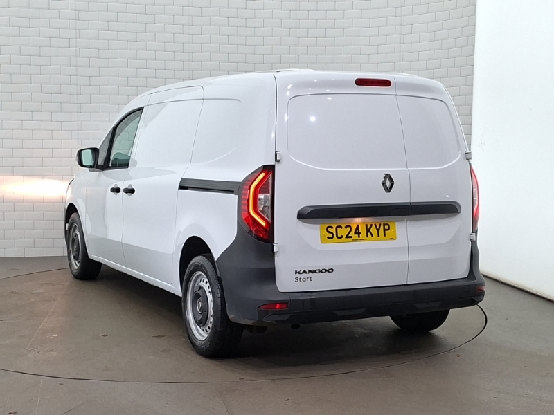 Renault Kangoo Ll21 Blue Dci 95 Start Van White #2