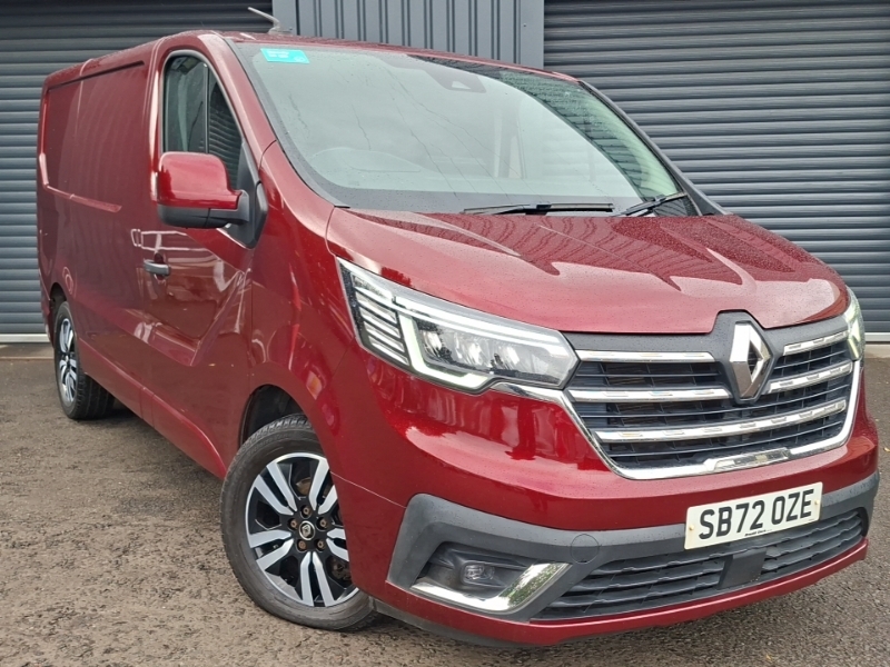 Renault Trafic Sl28 Blue Dci 150 Sport Van Red