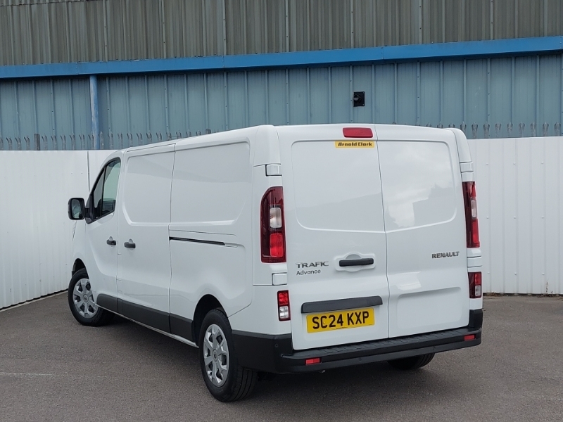 Renault Trafic Ll30 Blue Dci 130 Advance Safety Van White #2