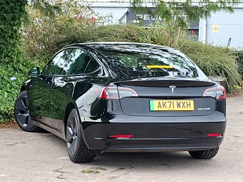 Tesla Model 3 Long Range Awd Black #2