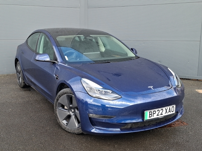 Tesla Model 3 Long Range Awd Blue