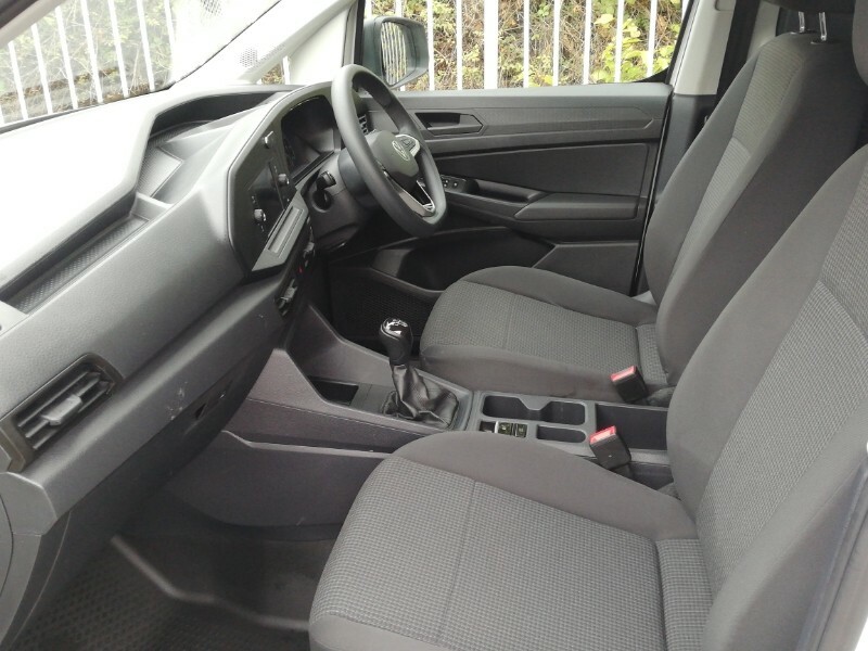 Volkswagen Caddy 2.0 Tdi 102Ps Commerce Van White #5