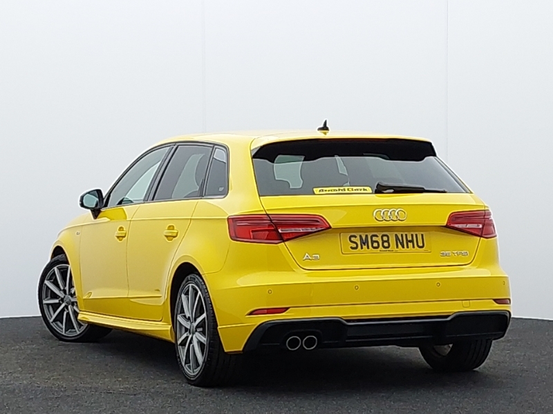 Audi A3 35 Tfsi Black Edition Yellow #2