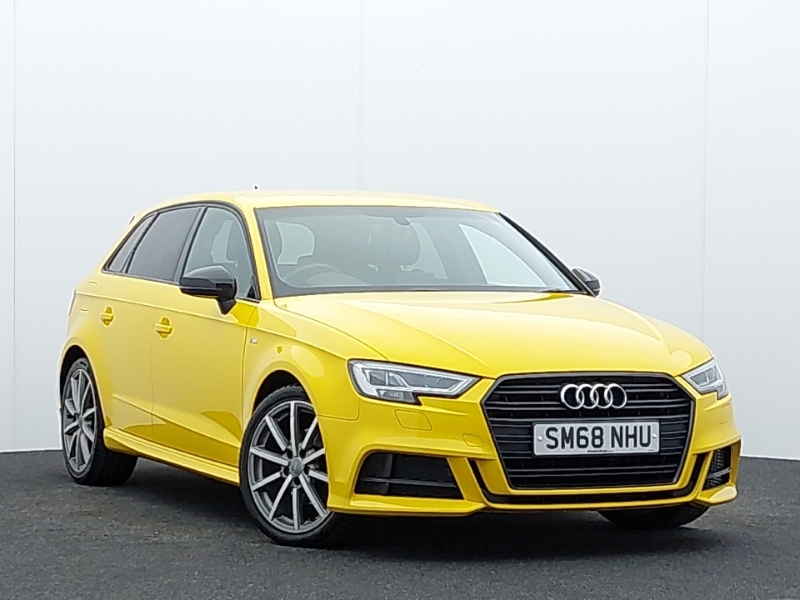 Audi A3 35 Tfsi Black Edition Yellow