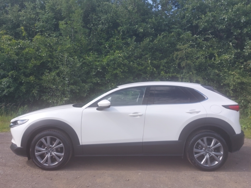 Mazda CX-30 2.5 E-skyactiv G Mhev 140 Exclusive-line White #4