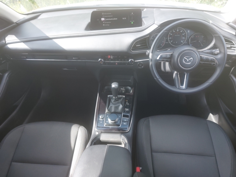 Mazda CX-30 2.5 E-skyactiv G Mhev 140 Exclusive-line White #3