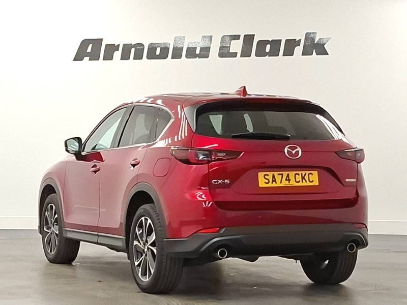 Mazda CX-5 2.0 E-skyactiv G Mhev Exclusive-line Red #2