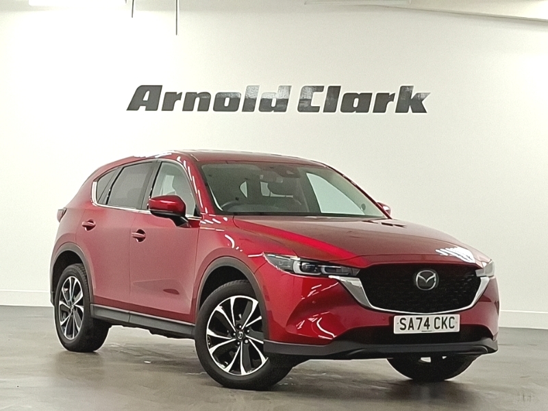 Mazda CX-5 2.0 E-skyactiv G Mhev Exclusive-line Red