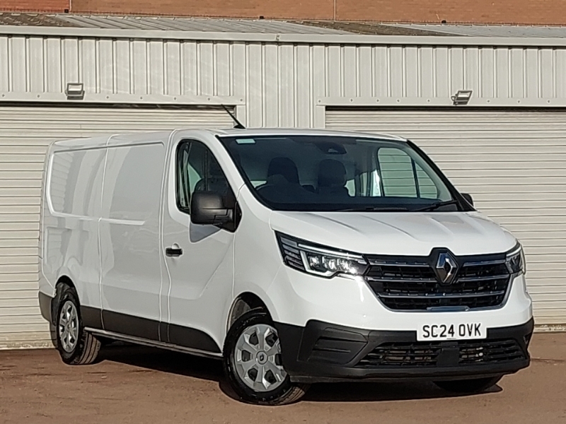 Renault Trafic Ll30 Blue Dci 130 Advance Safety Van White