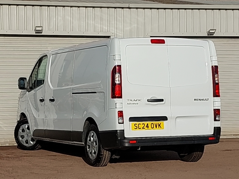 Renault Trafic Ll30 Blue Dci 130 Advance Safety Van White #2