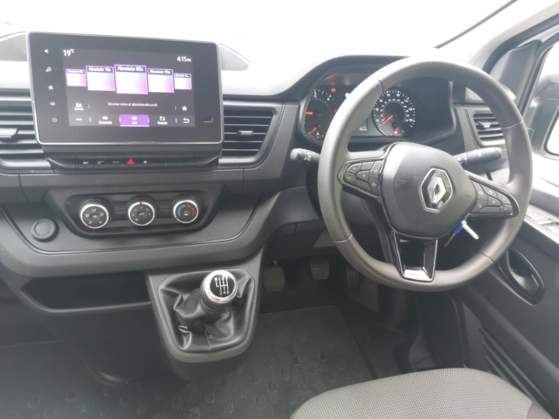 Renault Trafic Sl30 Blue Dci 130 Advance Safety Van White #3