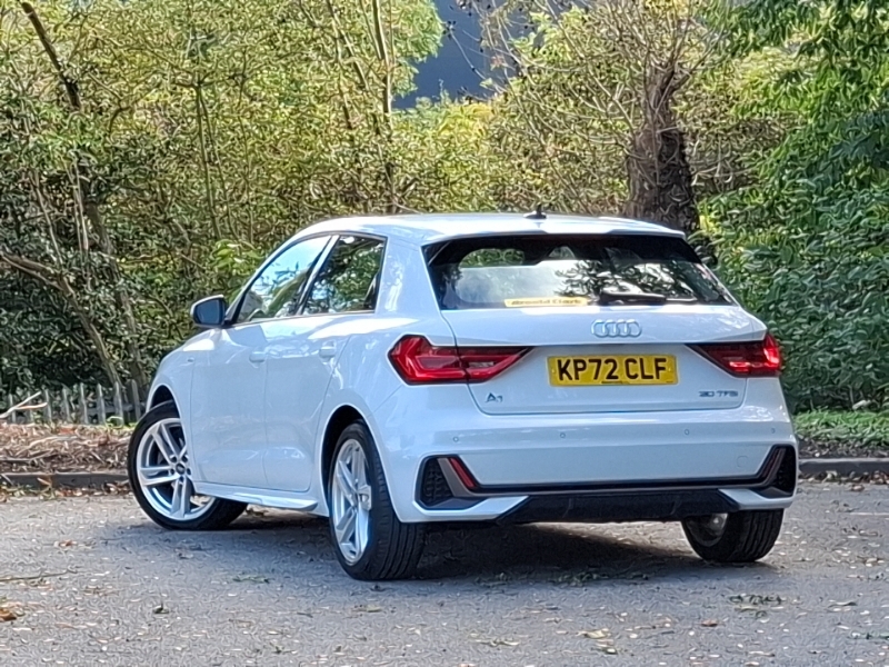Audi A1 30 Tfsi 110 S Line S Tronic White #2