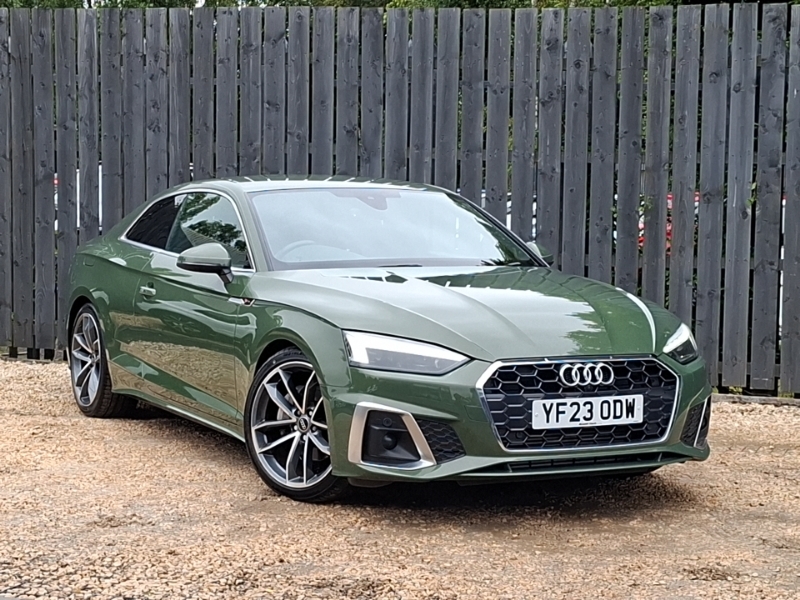 Audi A5 40 Tfsi 204 S Line S Tronic Comfortsound Green