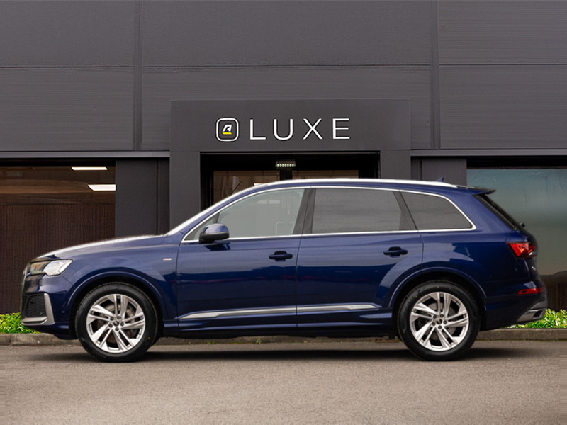 Audi Q7 50 Tdi Quattro S Line Tiptronic Blue #4