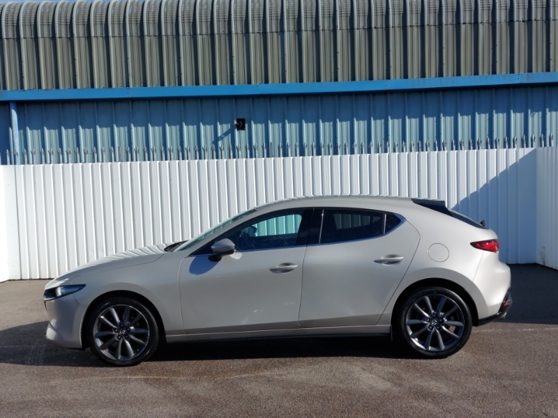 Mazda 3 2.5 E-skyactiv G Mhev 140 Exclusive-line Silver #4