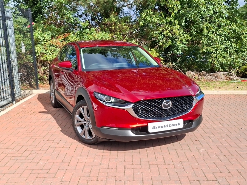 Mazda CX-30 2.0 E-skyactiv G Mhev Exclusive-line Red