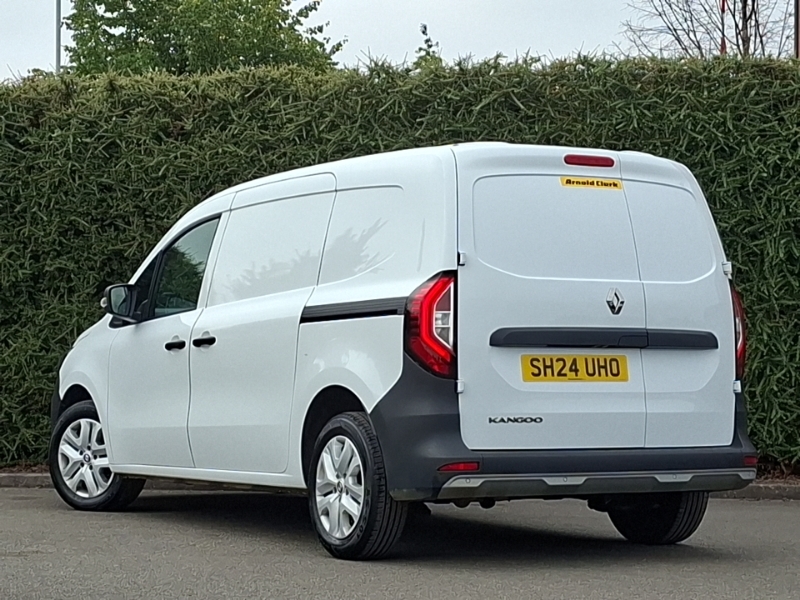 Renault Kangoo Ll21 Blue Dci 95 Advance Safety Van White #2