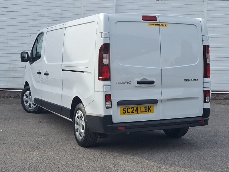 Renault Trafic Ll30 Blue Dci 130 Advance Safety Van White #2