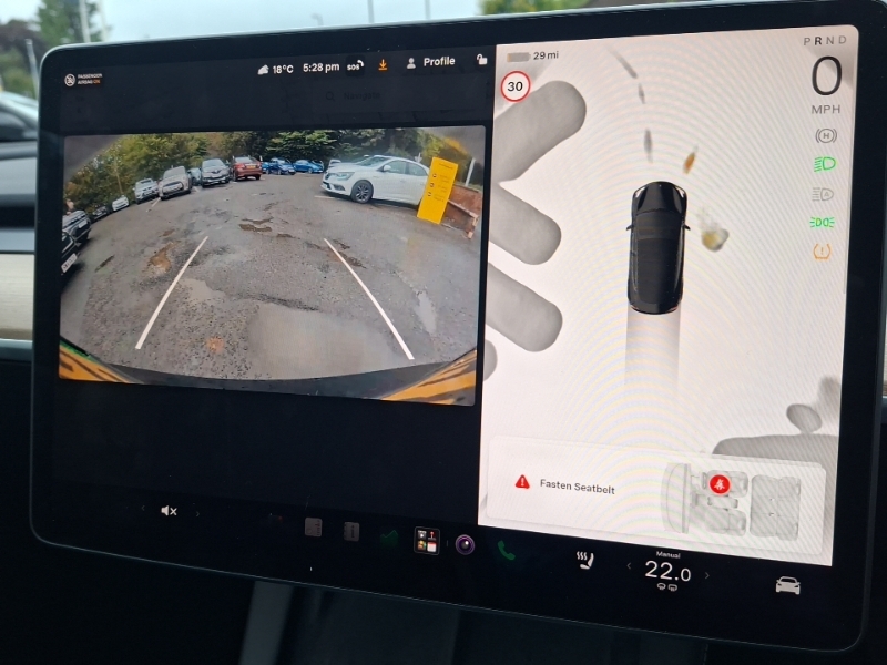 Tesla Model 3 Saloon 4dr Electric Grey #9
