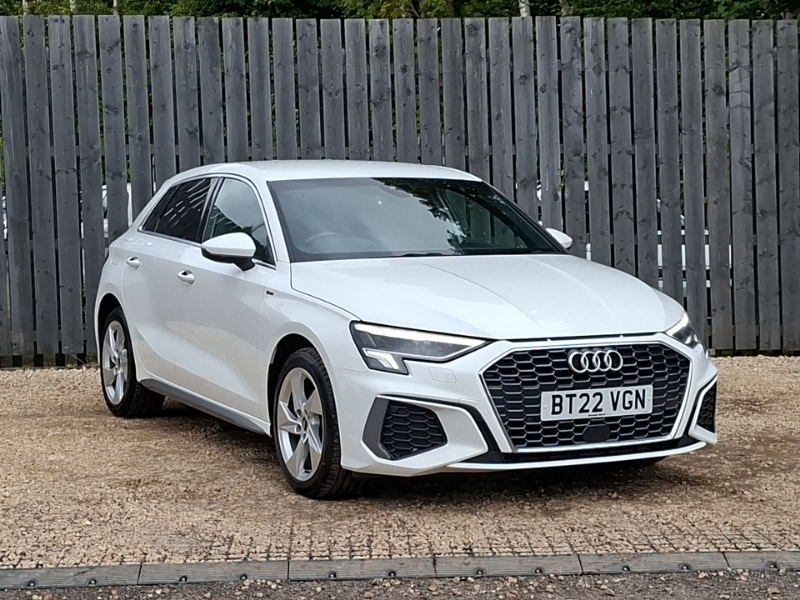 Audi A3 40 Tfsi E S Line S Tronic White