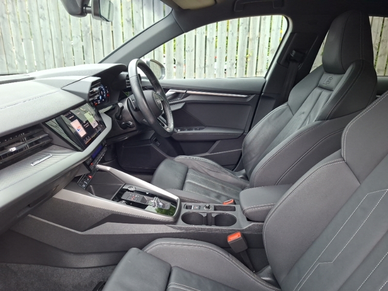 Audi A3 40 Tfsi E S Line S Tronic White #5