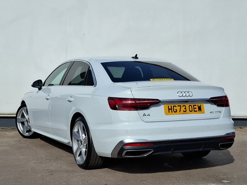 Audi A4 40 Tfsi 204 S Line S Tronic White #2