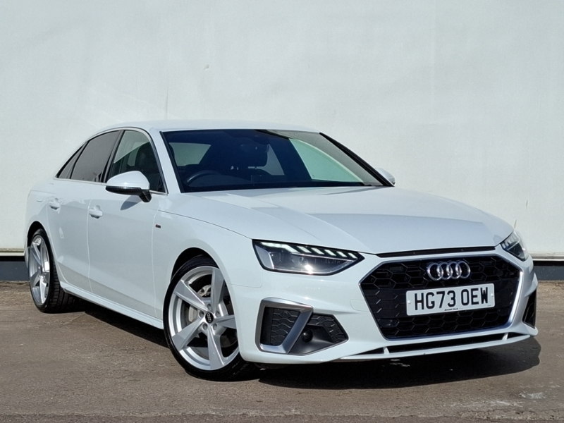Audi A4 40 Tfsi 204 S Line S Tronic White