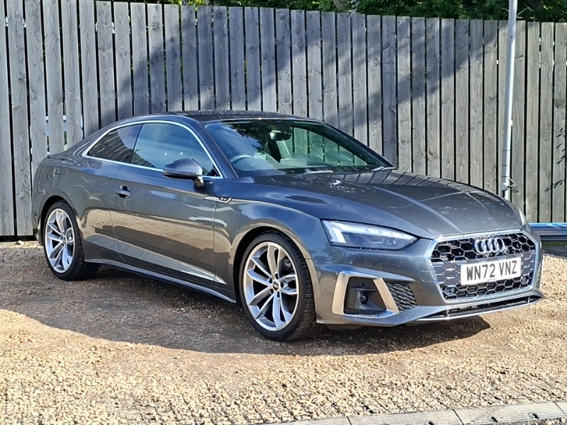 Audi A5 40 Tfsi 204 Black Edition S Tronic 2022 White #7