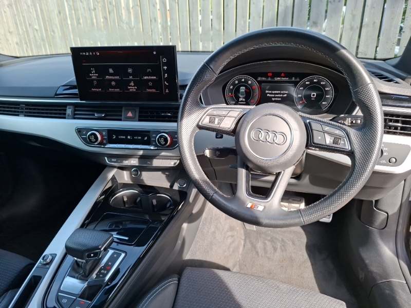 Audi A5 40 Tfsi 204 Black Edition S Tronic 2022 White #8