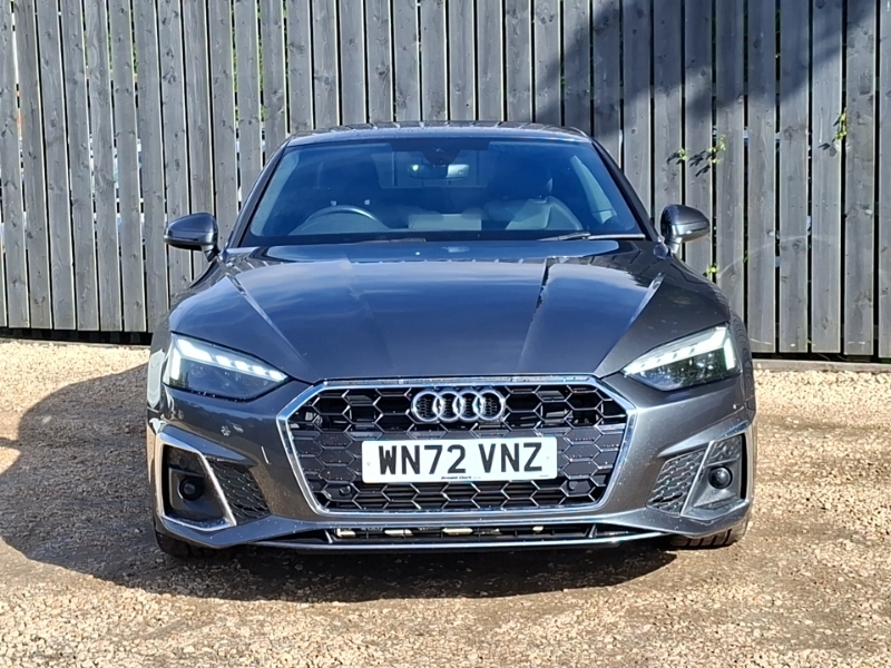 Audi A5 40 Tfsi 204 Black Edition S Tronic 2022 White #14