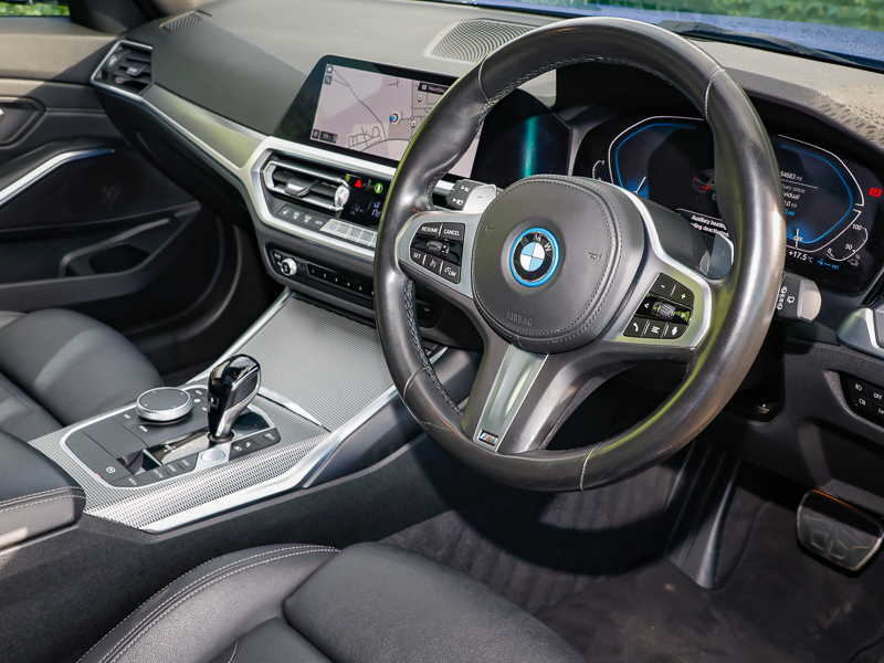 BMW 3 Series 330E M Sport Step Blue #6