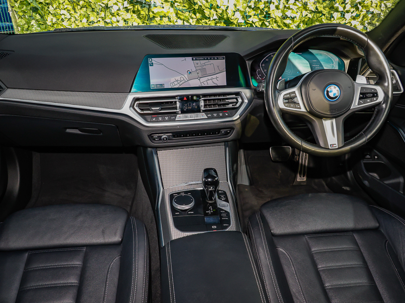 BMW 3 Series 330E M Sport Step Blue #4