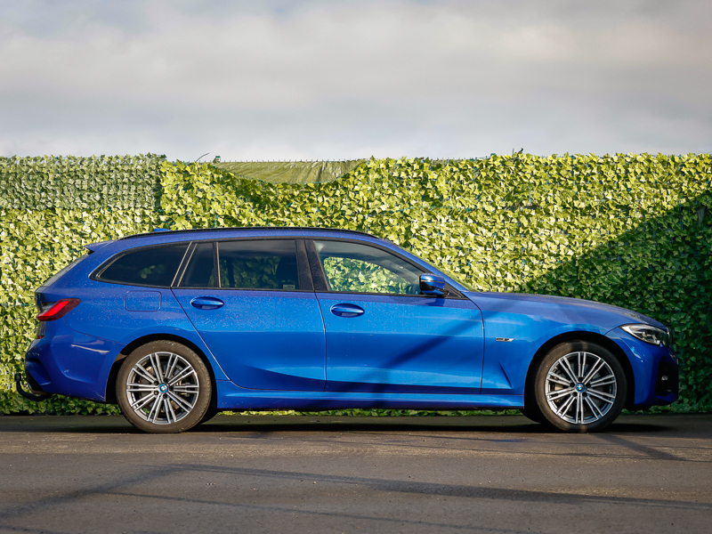 BMW 3 Series 330E M Sport Step Blue #3