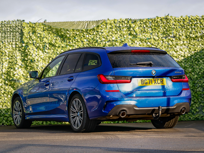 BMW 3 Series 330E M Sport Step Blue #2