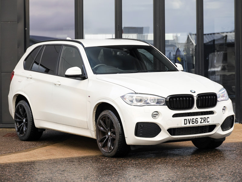 BMW X5 Xdrive40d M Sport White