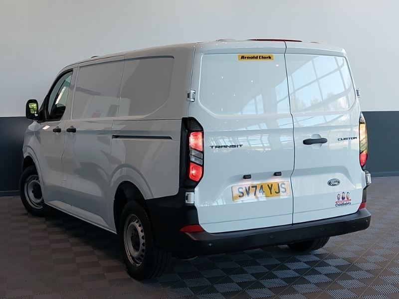 Ford Transit Custom 2.0 Ecoblue 110Ps H1 Van Leader White #2