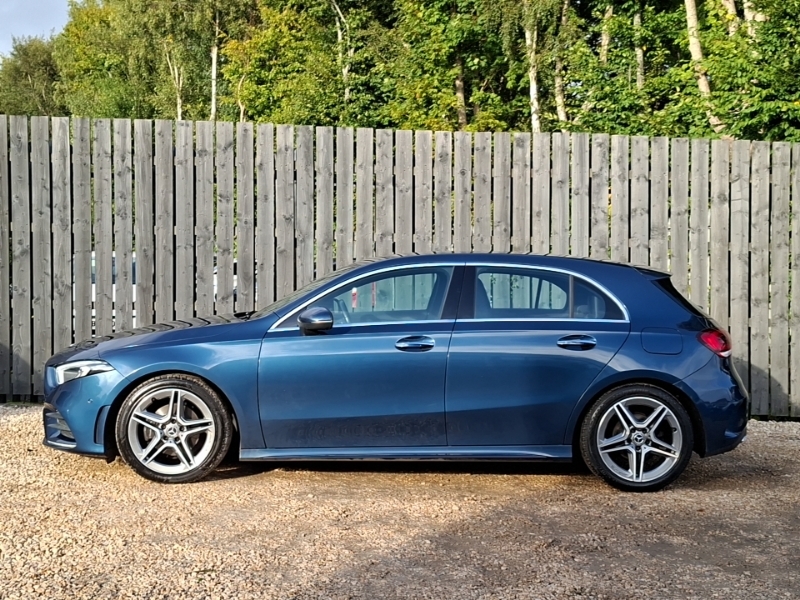 Mercedes-Benz A Class A200d Amg Line Premium Blue #4