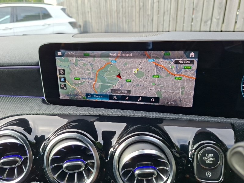Mercedes-Benz A Class 1.5 A180d Sport White #10