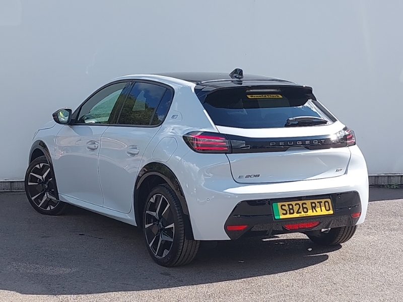 Peugeot e-208 100Kw Gt 50Kwh White #2