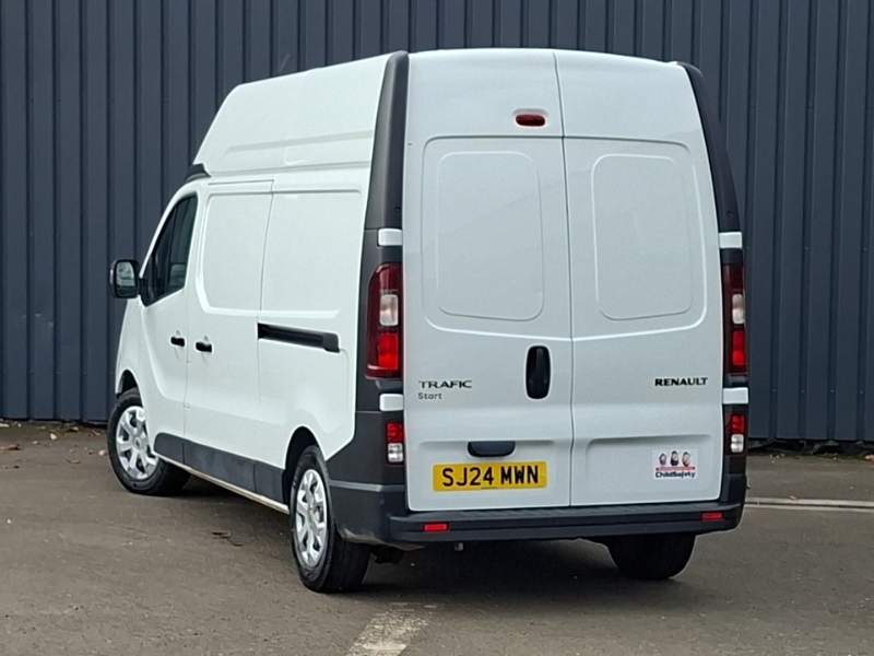 Renault Trafic Lh30 Blue Dci 150 High Roof Start Van White #2